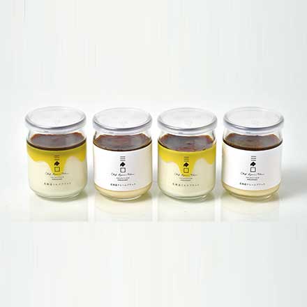 三國推奨 北海道クレームブリュレ2種4本セット