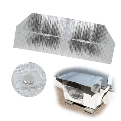 mitas マグネット式 エアコン 室外機カバー アルミ 磁石 TN-MGUC