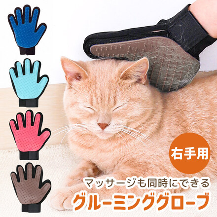 mitas グルーミング グローブ 右手用 ブルー ER-PGMG