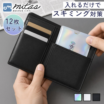 mitas スキミング防止 カードケース オーロラ TN-ASKCC-AR