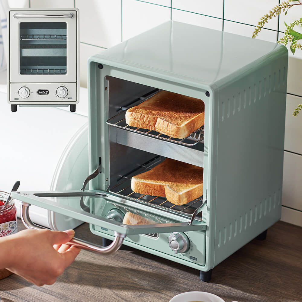 Toffy オーブントースター　アッシュホワイト K-TS4-AW