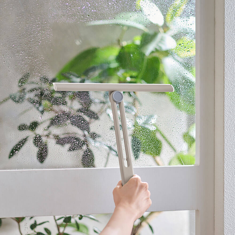 Toffy マグネットスキージー折りたたみ式 CL-MSQ2-GE グレージュ