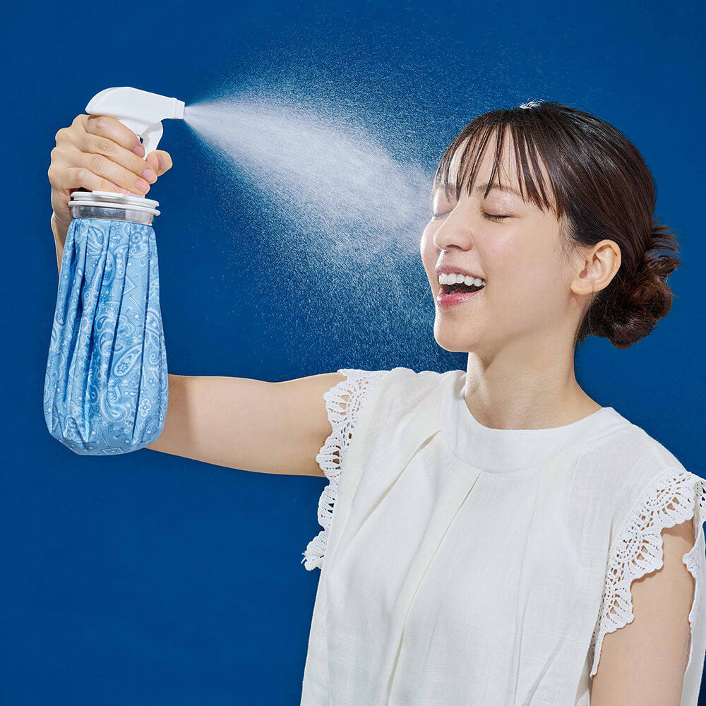 hieru スプレー氷のう COL2-LBL ライトブルー