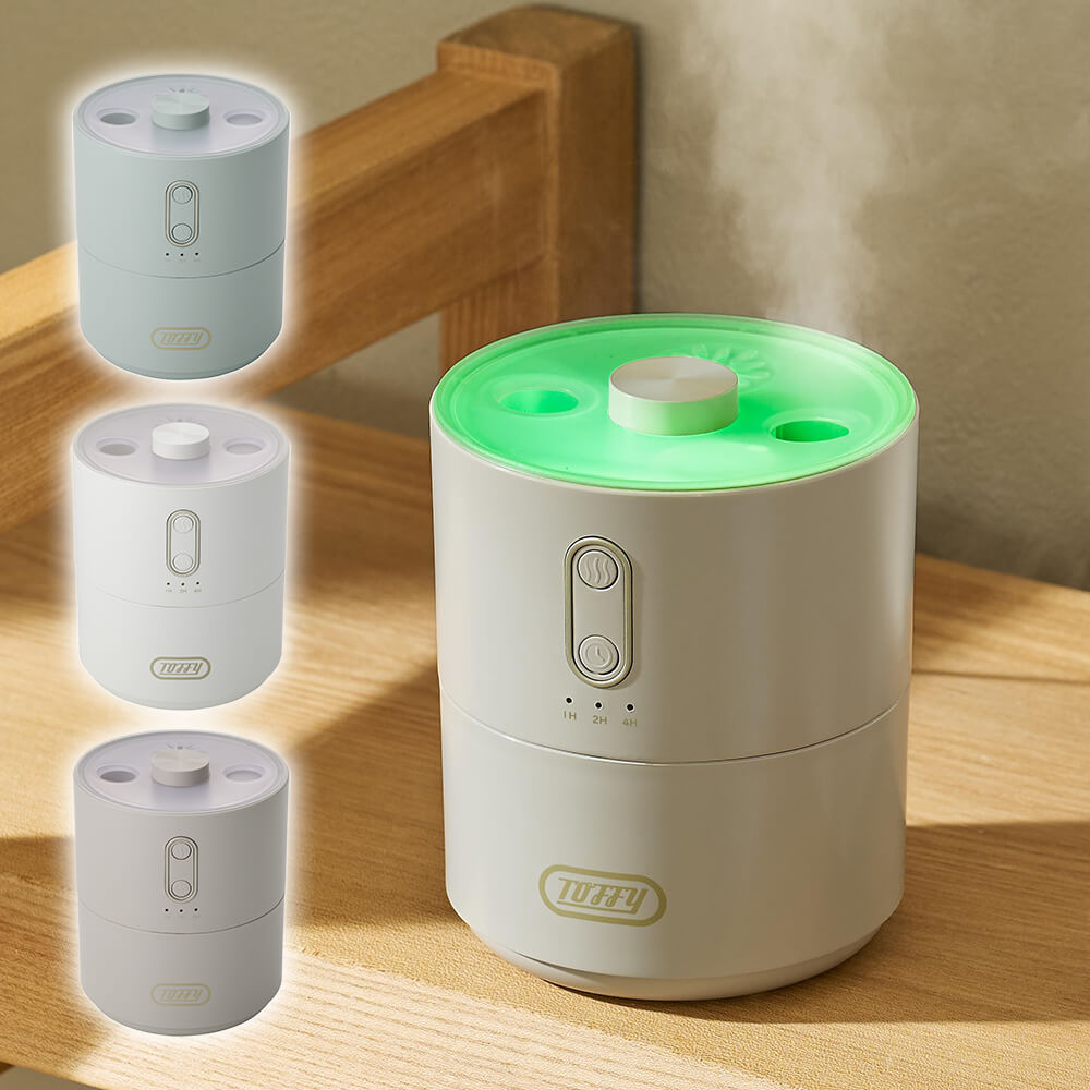 Toffy ふわふわリング加湿器 スモーキーリーフ HHF3-SML