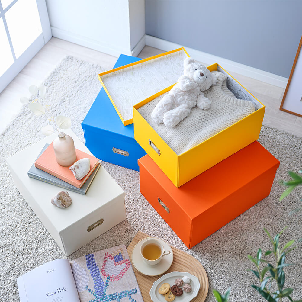 Toffy マジックボックス L パンナホワイト HMX-002-PAW