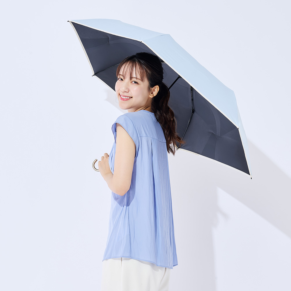 Toffy サンマスター 瞬納UV傘〈晴雨兼用〉 HUL3-BLM ブルーミスト