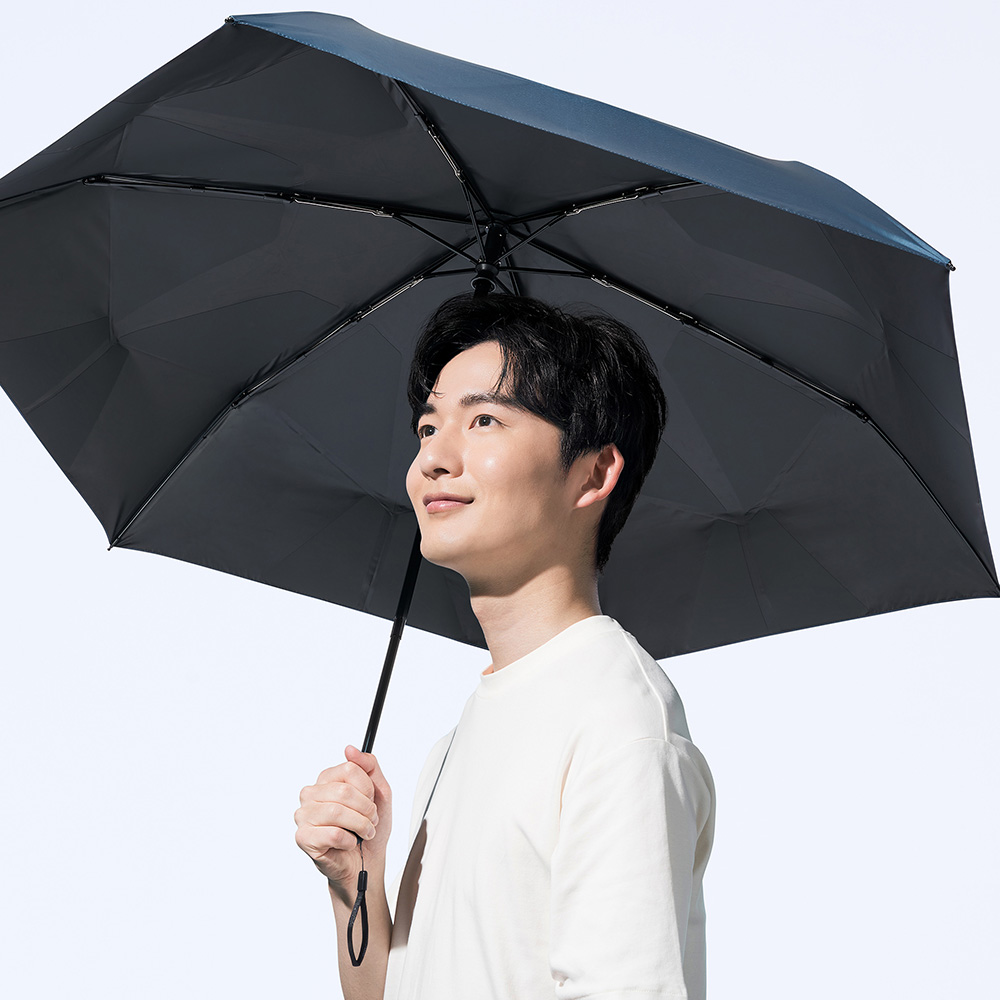 Toffy サンマスター 瞬納UV自動開閉傘〈晴雨兼用〉 HUL4-NV ネイビー