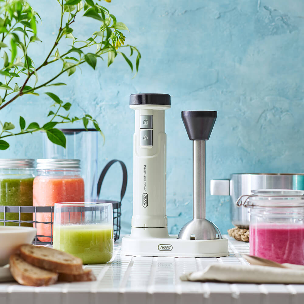 Toffy コードレスハンドブレンダー K-BD6-AW アッシュホワイト