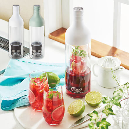 Toffy 電動コールドブリューボトル ピュアホワイト K-CM11-PW