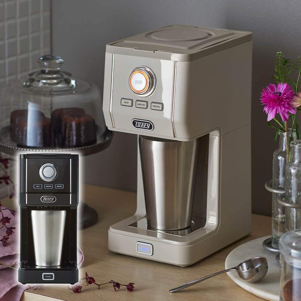 Toffy ダイレクトドリップコーヒーメーカー K-CM12-GE グレージュ