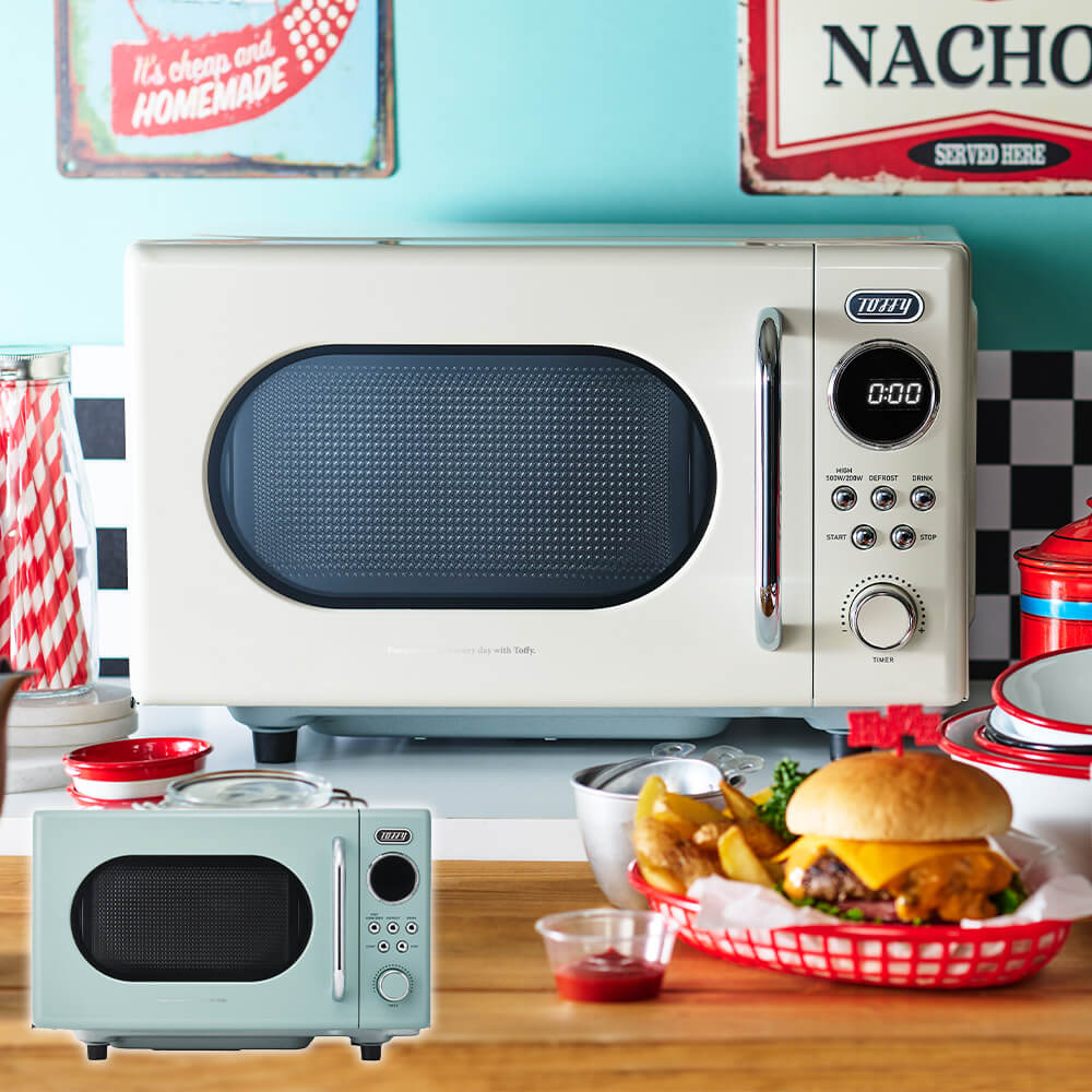 Toffy オーブンレンジ ペールアクア K-DR3-PA