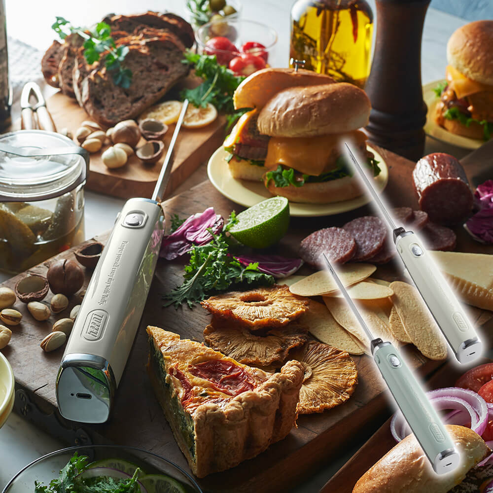 Toffy 電動マルチナイフ 充電式 アッシュホワイト K-EK1-AW