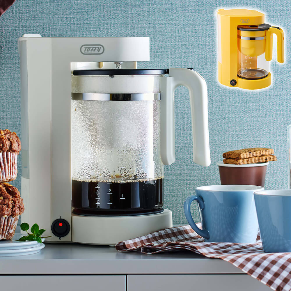 Toffy Tea&Coffeeメーカー　パンナホワイト K-HCM1-PAW