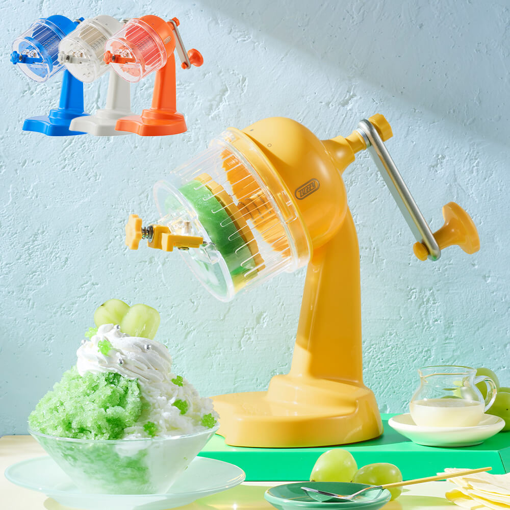 Toffy コンパクトふわふわ かき氷器 フレンチブルー K-HIS1-FBL