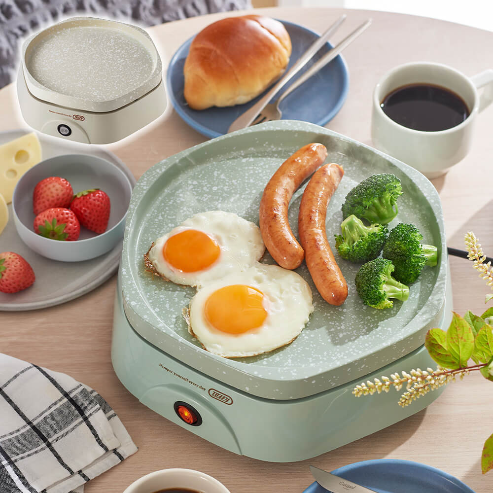 Toffy カラフルリトルプレート K-HP5-MW ミルキーホワイト