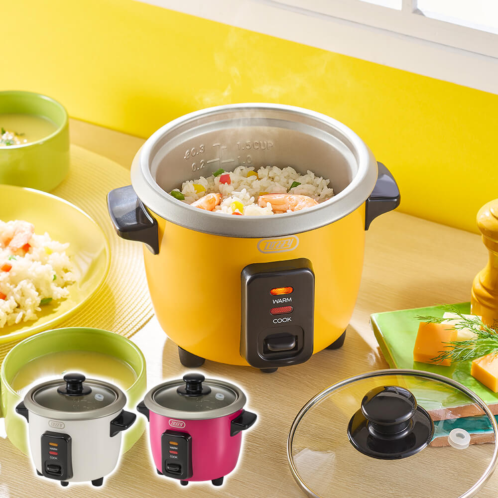 Toffy ミニ炊飯器 カナリアイエロー K-HRC1-CAY