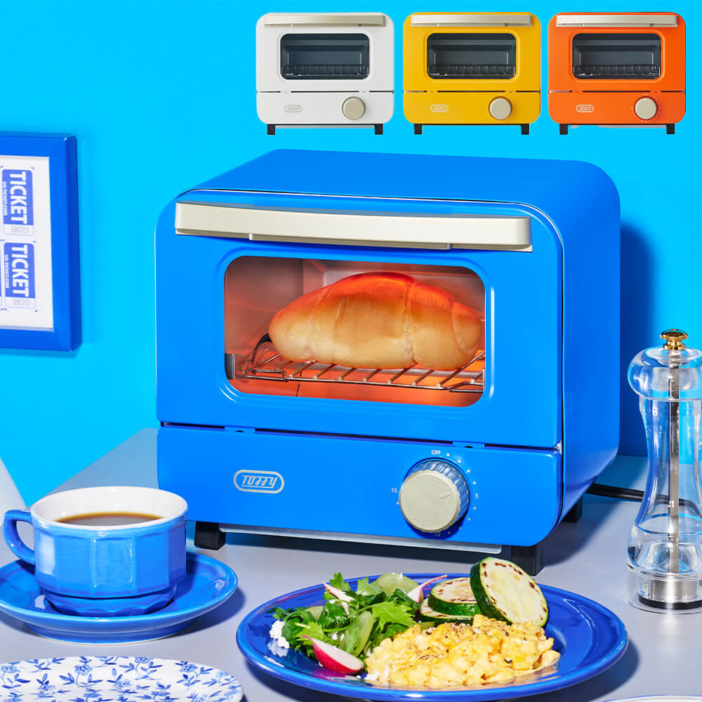 Toffy オーブントースター ミニ カナリアイエロー K-HTS1-CAY