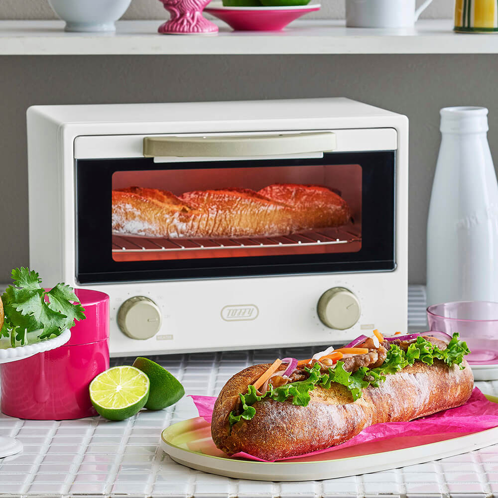 Toffy 遠赤ヒーターオーブントースター カナリアイエロー K-HTS2-CAY