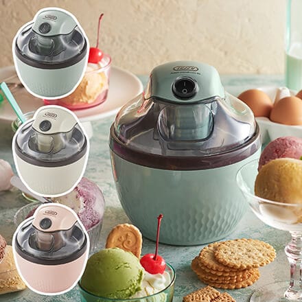 Toffy アイスクリームメーカー シェルピンク K-IS11-SP