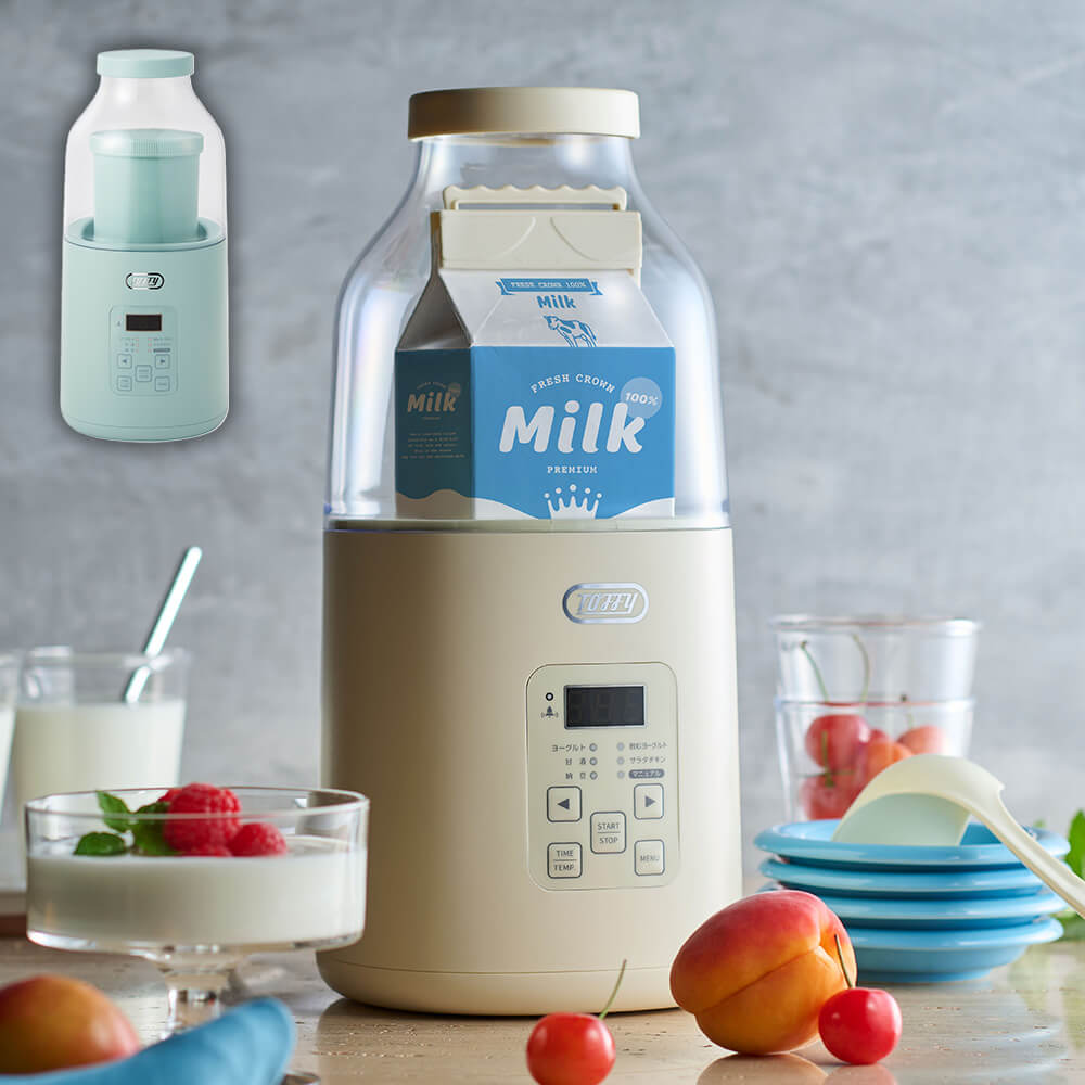 Toffy ヨーグルトメーカー ペールアクア K-YM1-PA