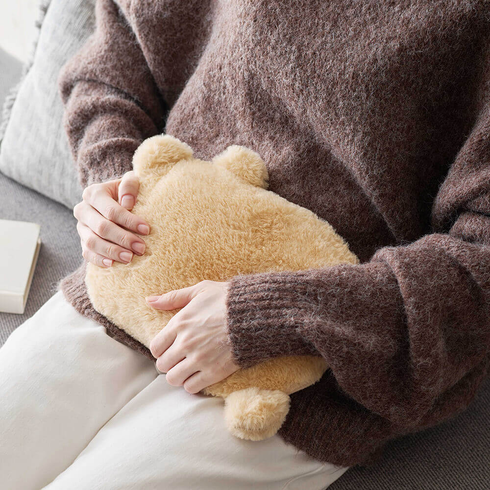 ラドンナ レンジですぐにホッカホカ ジェル湯たんぽ くま（ブラウン） RX43-JY-BR