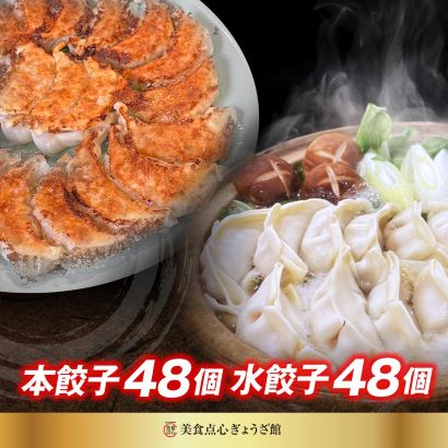 本餃子 48個 水餃子 48個 計96個