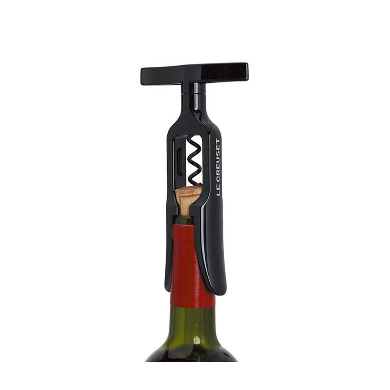 ル・クルーゼ テーブルモデル ブラック［ワインオープナー］