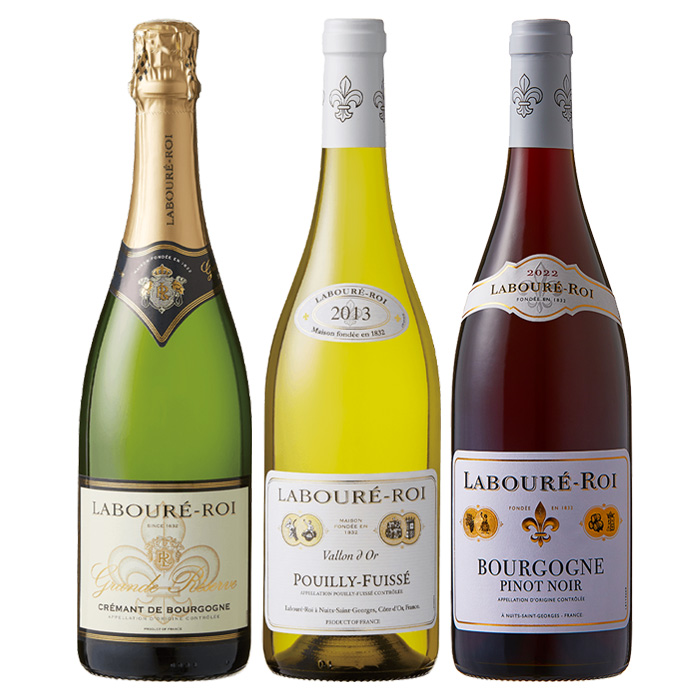 魅惑のブルゴーニュ！ フランスワイン 泡 白 赤 3本セット