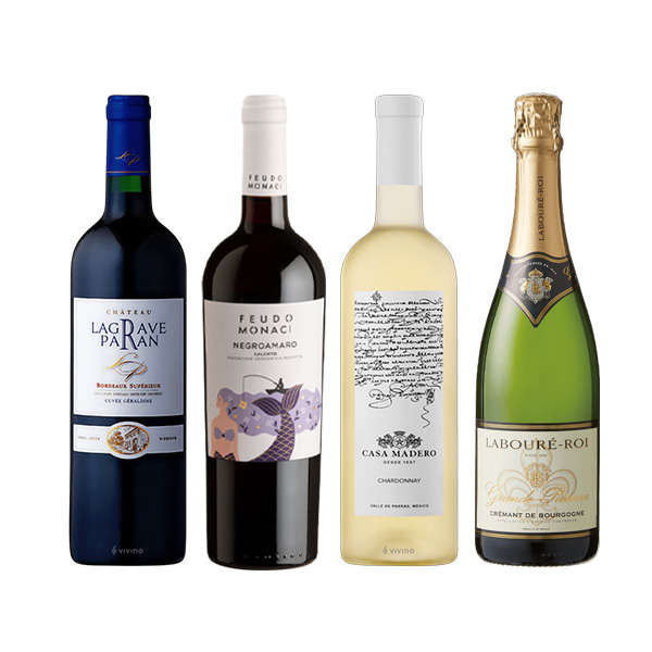 ソムリエお薦め バラエティ 4本セット