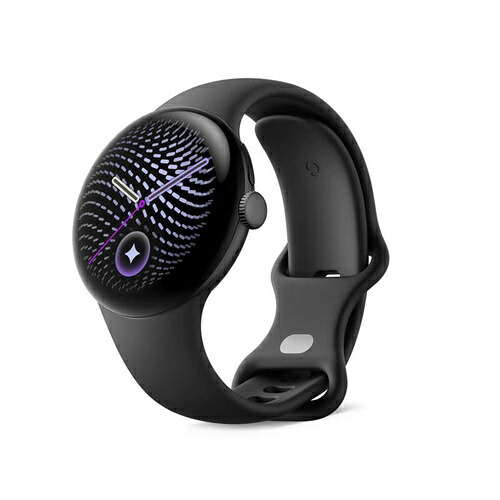 Google Pixel Watch 5 41mm 第2世代 GA10900-US Wi-Fiモデル Matte Black アルミケース Obsidian アクティブバンド スマートウォッチ