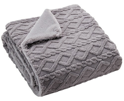 広電 KODEN 電気毛布 かけしきタイプ フランネル グレイ 両面使用 丸洗い可 ダニ退治 CWB551G-HP