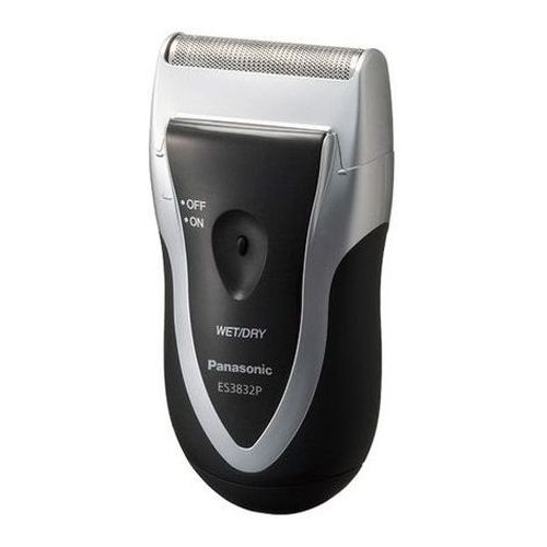 メンズシェーバー スーパーレザー 往復1枚刃 本体水洗い可能 シルバー調 パナソニック ES3832P-S