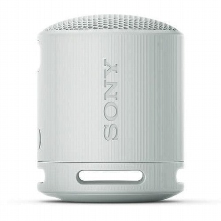 ソニー ワイヤレスポータブルスピーカー Bluetooth SRS-XB100 HC ライトグレー