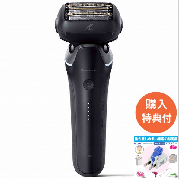 【購入特典付き】 パナソニック メンズシェーバー ラムダッシュPRO 6枚刃 ES-L650U K クラフトブラック