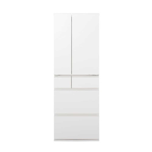 標準設置料金込み 冷凍冷蔵庫 501L 6ドア フレンチ 両開き HYタイプ パールホワイト パナソニック NR-F50HY2-W 設置込み リサイクル料金別