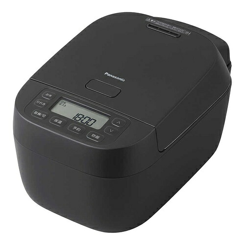パナソニック SR-N210E-K IHジャー炊飯器 5.5合炊き 可変圧力IH 備長炭釜 ブラック Panasonic 炊飯ジャー