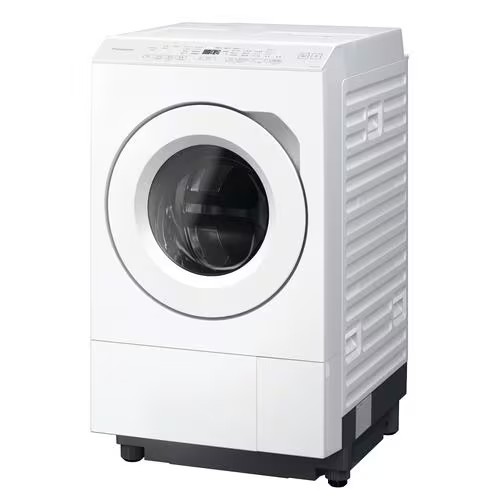 パナソニック Panasonic ななめドラム洗濯乾燥機 洗濯12kg 乾燥6kg 左開き マットホワイト NA-LX123FL-W