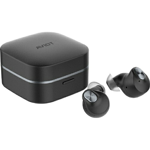 ワイヤレスイヤホン Bluetooth LDAC ハイレゾ対応 ワイヤレス充電 防水 IPX4相当 AVIOT ブラックオニキス プレシードジャパン TE-Q3R-BK