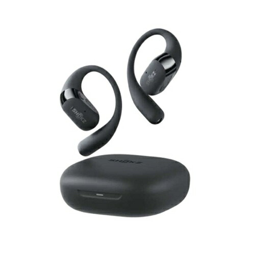 完全ワイヤレスイヤホン オープンイヤー型 OpenFit 2+ ブラック Shokz SKZ-EP-000050