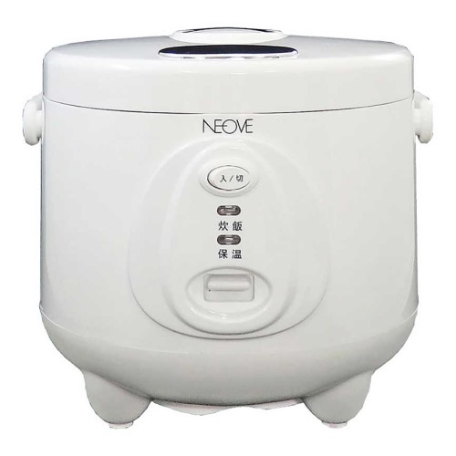 単機能炊飯ジャー RICE COOKER 3合 ホワイト NEOVE RRS-AT30WT