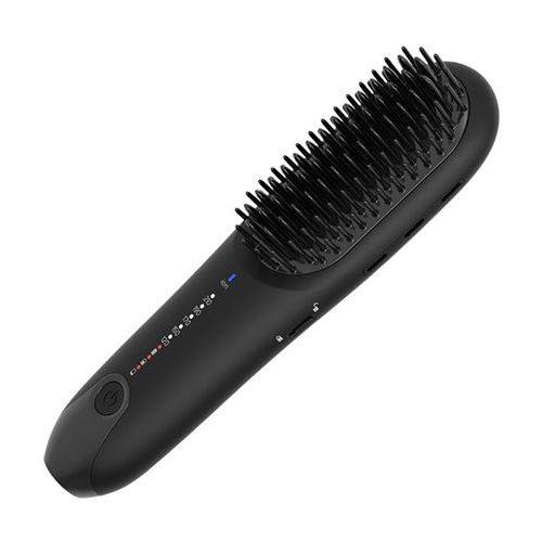 コードレスミニブラシアイロンプラス ブラック Agetuya AG-0005-B