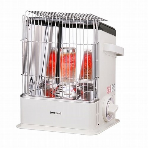 岩谷産業 Iwatani カセットガスストーブ デカ暖 ホワイト系 CB-STV-DKD-W 室内専用 カセットガス ストーブ ハンドル付き