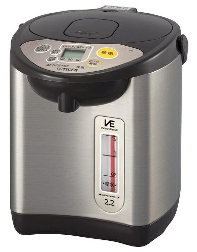 タイガー 魔法瓶 VE 電気 ポット 2.2L とく子さん PIL-A220-T