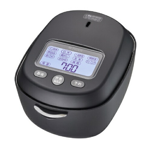 土鍋圧力IH炊飯器 炊きたて 土鍋ご泡火炊き ストーンブラック 3.5合 タイガー魔法瓶 JRX-S060 KS