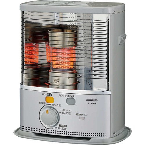 コロナ 石油ストーブ 反射式石油ストーブ 木造7畳まで よごれま栓 シンプルで使いやすいスタンダードタイプ SX-2425Y(S)