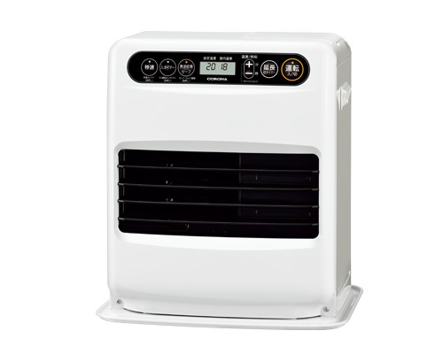 コロナ 石油ファンヒーター Sタイプ マットホワイト 木造9畳まで コンクリート12畳まで タンク容量5.0L FH-S3225Y(WM)