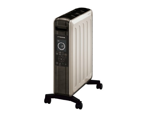 コロナ オイルレスヒーター ノイルヒート シャンパンブラウン 最大13畳 4輪キャスター付き DHS-1525(TC)
