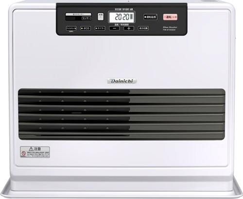 ダイニチ 石油ファンヒーター SDX TYPE ムーンホワイト 木造17畳まで コンクリート24畳まで タンク容量9.0L FW-6725SDX W
