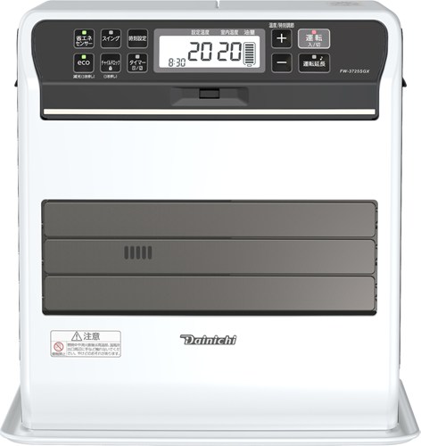ダイニチ 石油ファンヒーター SGX TYPE プレミアムマットホワイト 木造10畳まで コンクリート13畳まで タンク容量9.0L FW-3725SGX W