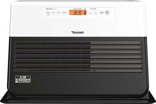 ダイニチ 石油ファンヒーター FZ SERIES ホワイト×ブラック 木造26畳まで コンクリート35畳まで タンク容量9.0L FZ-104 WK